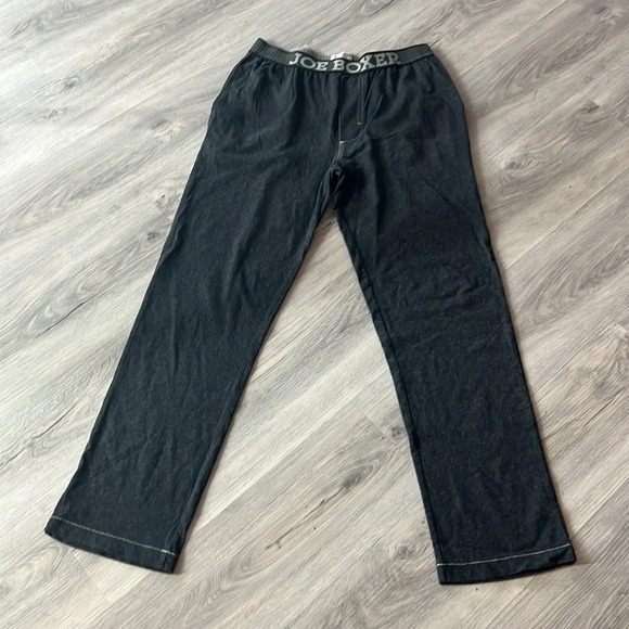 🇺🇸 Joe boxer gray straight slim jogger /  pj pants size medium - Picture 4 of 12